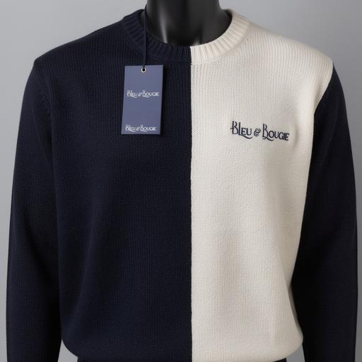 Signature Two-Tone Knit Sweater
